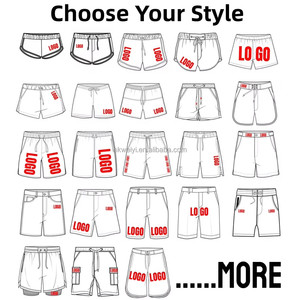 Custom Logo Men's Woven Quick-Drying Single-<b>Layer</b> Shorts Solid Color Casual Five-Point Fitness Sports Shorts - Product Image 6