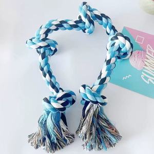 5 Nudos de Algodón Indestructibles para Perros Mordedores Agresivos y Razas Grandes, Juguetes de Cuerda para Masticar para Perros - Product Image 5