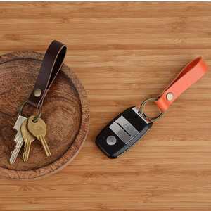 Fashion PU Leather Keychain Car <b>Key</b> <b>Ring</b> Pendant Metal <b>Key</b> Chain Hardware Wholesale - Product Image 4