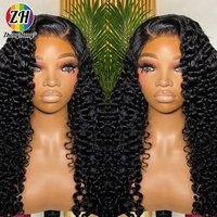 Perruques en cheveux humains sans colle, densité 250%, vente en gros, perruque frontale en dentelle HD 13x4, cheveux humains vierges brésiliens, pré-épilée, prête à l'emploi