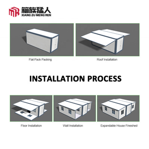 Großhandel Luxus 40ft erweiterbare Container haus 3 Schlafzimmer 2 Etage 20ft <span class=keywords><strong>Condo</strong></span> Apartment Design zum Verkauf - Product Image 3