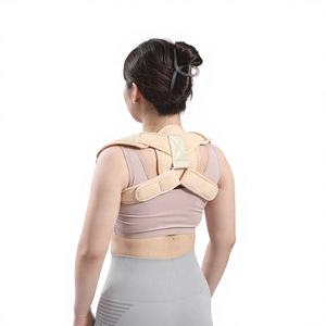 Correcteur de posture respirant réglable certifié CE pour homme et femme avec sangle de soutien dorsal pour soulager les douleurs du haut du dos - Product Image 5