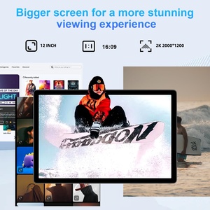 2025 kích thước lớn 12 inch 4 + 128GB OS 15.0 Android Máy tính bảng 2K Incell cảm ứng điện dung máy tính bảng PC - Product Image 5