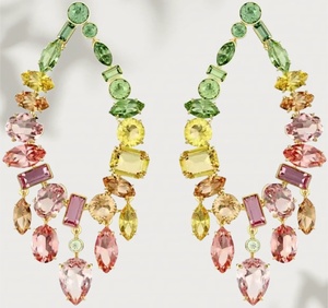 Nuova Serie Candy 2026 - <span class=keywords><strong>Set</strong></span> di Gioielli in Cristallo di Alta Gamma ed Eleganza: Collana, Bracciale, Anello e Orecchini - Product Image 2