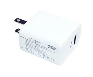 35 W PD Schnellladegerät US 1-Typ C 1-USB-Anschluss Mehrfachausgang-Adapter Reise-Wandladegerät für Mobiltelefone