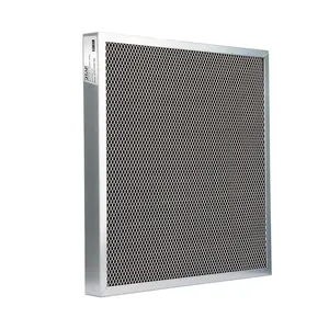 Competitive Price Galvanized Frame Plate Type Air Filter Activated Carbon for Smell Polluted Air Remove