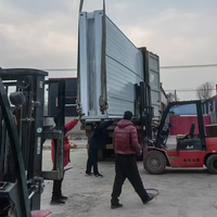Rumah Kontainer Prefab Langsung dari Pabrik, Tahan Air, Isolasi Panas, Rumah Kontainer Baja Ukuran Kustom untuk Hunian Sementara