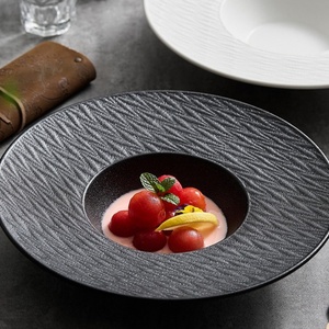 จานซอสปลาดำมิงซี อาหารตะวันออก จานซูชิอื่นๆ จานบุฟเฟ่ต์ เค้ก จานเซรามิกสีสันสดใส ภาชนะเซรามิกสำหรับอาหารค่ำ - Product Image 2