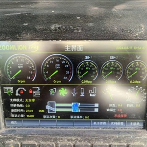 Pompe à béton hydraulique d'occasion économique de 62 m avec capacité de pompage de 180 m³/h et châssis BENZ - Product Image 6