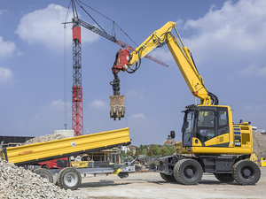 Excavadora de Ruedas Nueva de 13, 14 y 15 Toneladas, Multifuncional, Hidráulica, con el Mejor Precio en Asia Central - Product Image 5
