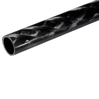 Tubo Estructural de Fibra de Carbono de Grado Aeroespacial con Filamento Enrollado CNER, Tubo de Refuerzo para UAV y Equipos Aeroespaciales