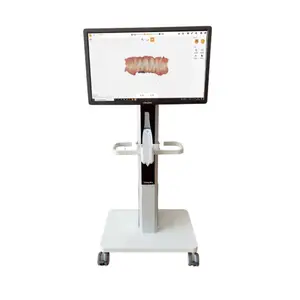 Scanner intraorale 3D tutto in un Computer dentale con carrello Mobile