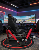 Plataforma 6DOF para Simulador de Carreras y Juegos de Realidad Virtual - Equipo Educativo de Juego Interior para Uso en Hogar/Escuela/Centro Comercial (Rokpex)