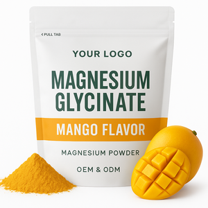 מגנזיום גליcinate תוספת אבקת טעמים טבעיים טבעי תווית תוספת שינה - Product Image 5