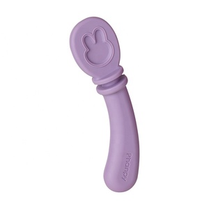 Phanpy-cuchara de silicona para bebé, utensilios de <span class=keywords><strong>precuchara</strong></span> irrompibles para entrenamiento infantil, <span class=keywords><strong>precuchara</strong></span> de punta suave - Product Image 5