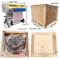 Imprimante UV DTF 3D pour logos 60 cm avec film A/B A3 et laminateur pour autocollants de transfert
