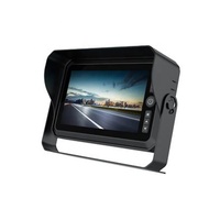 7 pouces 12v DC Couleur Mini Lcd Tft Car Tv Monitor Appui-tête avec entrée 2 canaux
