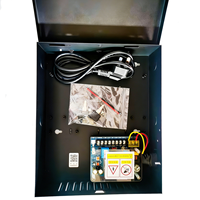 Caja de Alimentación de PVC Personalizada Cardweb CR3396-K para Sistema de Control de Acceso con Perilla Ajustable de Tiempo de Desbloqueo Integrada (0-10s) AC 220V