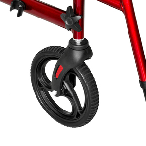 BQ1001A Disabled <strong>Walking</strong> <strong>Frames</strong> 4 Wheels Rollator Walker with <strong>Seat</strong> - Product Image 5