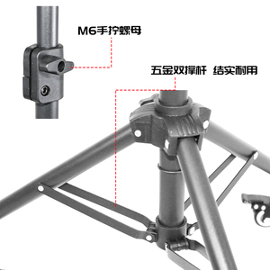 Soporte para Proyector <span class=keywords><strong>Hisense</strong></span> C1, Trípode Metálico Ajustable, Altura Ajustable de 1.3 m, Soporte para Laptop y TV con Bandeja Grande - Product Image 5
