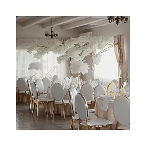 Gótico Home Decor Lindo Falso Artificial Sakura Cherry Blossom Tree para Indoor Party Wedding