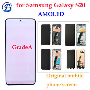 Écran original pour <span class=keywords><strong>Samsung</strong></span> Galaxy S20 6.2 Dynamic AMOLED 2X 3200x1440 120Hz avec cadre SMG980F Écrans haute sensibilité tactile - Product Image 2