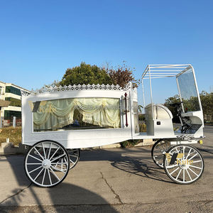 Nuevo Coche Fúnebre Eléctrico Personalizable, Carroza Fúnebre con Caballos, Carroza Fúnebre Tirada por Caballos - Product Image 2