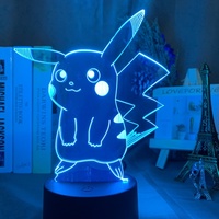 Lampe de chevet LED 3D créative en acrylique, motif camionnette animée pour animaux de compagnie, dessin animé mignon, petit cadeau, vente en gros 2026