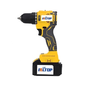 Bürstenloser 21-V-Akku-Minibohrer mit Lithium batterie und wiederauf ladbarer Bohrmaschine mit variabler Geschwindigkeit 4.0AH - Product Image 1