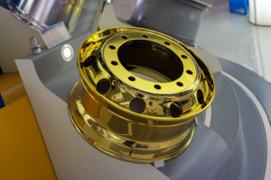 5.5F-16 barato Chino Europeo Tranpor transporte Semi camión accesorios forjados Oem forjado especial llantas 5 agujeros 6 agujeros - Product Image 6