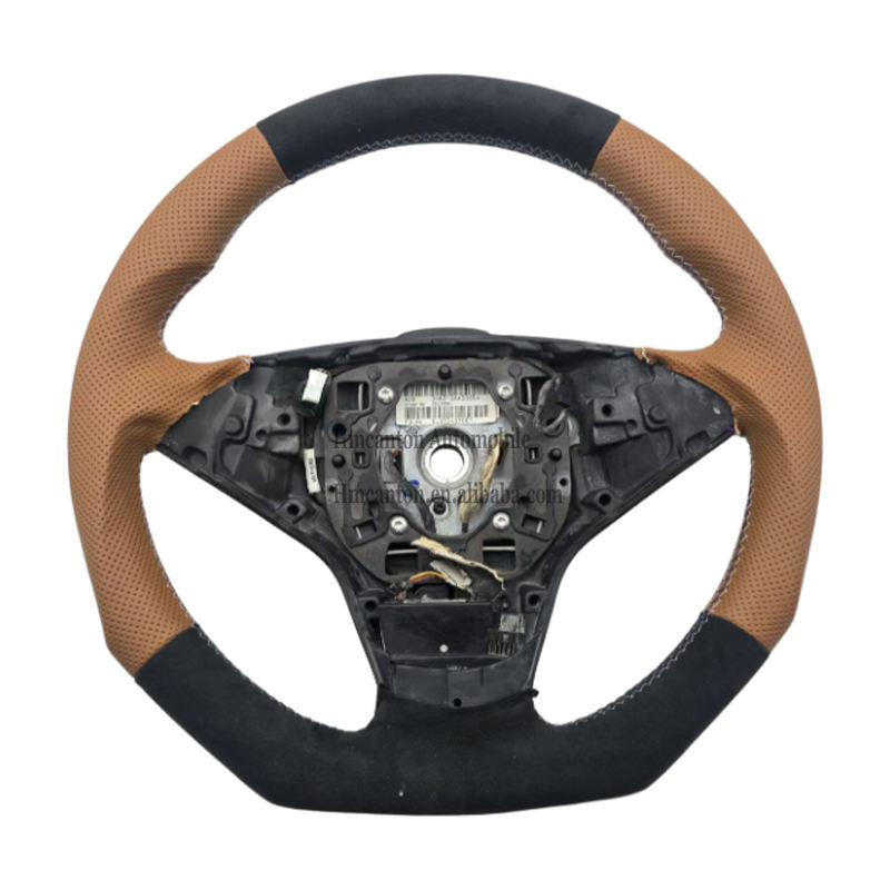 หนัง+อัลคันทารา+สีขาว เย็บสีม่วง