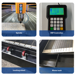 Kleine Steen Graveermachine Voor <span class=keywords><strong>Corian</strong></span>/Marmer/Grafsteen/Kunststeen Snijden Snijden