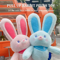 Peluche Lapin Personnalisée Faite à la Main, Adorable et Amusante, Jouet en Peluche Personnalisé ODM/OEM pour la Décoration de Chambre d'Enfant