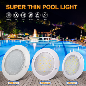 Huaxia Bằng Sáng Chế Mỏng Phẳng ABS 8W Hồ Bơi Ánh Sáng Mờ Bìa Bề Mặt Gắn LED Chiếu Sáng Dưới Nước - Product Image 2