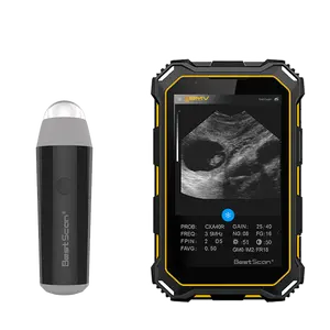 Bmv s3 scanner veterinário sem fio, à prova de água, testes de gravidez, fazenda, animal, ovelha, setor de gravidez, ultrassom