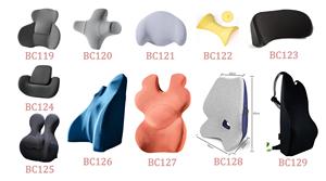 Jourm tùy chỉnh thắt lưng hỗ trợ cho ghế văn phòng Bộ nhớ bọt trở lại đệm để giảm đau lưng - Product Image 5