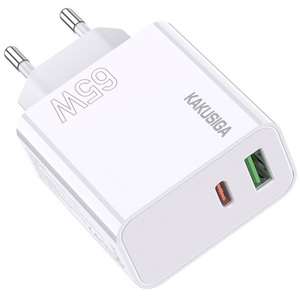 Cargador Kakusiga de 65W con Doble Puerto USB Tipo C para Carga Rápida - Product Image 3