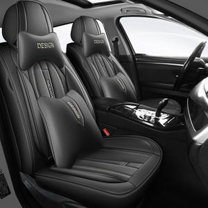 Accessoires intérieurs de voiture, housses de siège de voiture universelles en cuir de luxe Wellfit pour Mercedes Benz <span class=keywords><strong>BMW</strong></span> Audi Tesla Toyota Honda Kia - Product Image 5