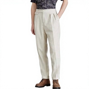 Pantalones Deportivos para Hombre GENERSA SPORTS, Transpirables, Ligeros, con Efecto Arrugado, Estilo Urbano, 100% Algodón, Cintura Elástica, con Bolsillos - Product Image 1