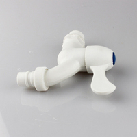 Robinet en plastique Pvc domestique 1/2 3/4 pouces Anti-fuite Fissure Robinet d'eau du robinet longue durée