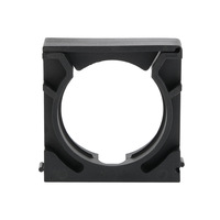 Support de montage universel en nylon PA6, pince pour conduit de câble, conduit flexible résistant aux acides/à la corrosion, tube ondulé électrique