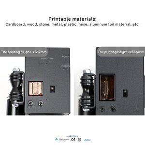 Imprimante à jet d'encre portable Codi tekk, prix d'usine 600dpi 12 7mm noir jaune vert imprimé rouge blanc USB bleu code-barres clé métallique - Product Image 5