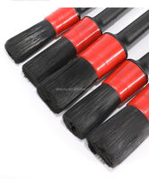 Ensemble de 5 brosses de nettoyage ultra-fines à poils doux pour détails, jantes de voiture et intérieur – DIY, Industriel, OEM