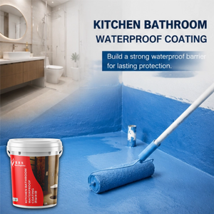 Peinture de revêtement acrylique imperméable de qualité supérieure Strong Factory pour la protection contre l'humidité des cuisines, salles de bain et douches - Product Image 1