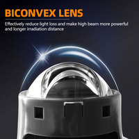 Lampu Proyektor Laser Bi LED ALL in ONE MDS M6PRO 3 Inch 55w untuk Mobil