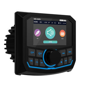 Receptor Marino GRANDnavi de 4 Pulgadas con Pantalla LCD IPS Tipo Medidor, Estéreo MP5 FM, Disponible en Blanco y Negro, Ideal para Barcos y UTV - Product Image 1