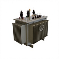 Transformateur immergé dans l'huile sur mesure, équipement de distribution d'énergie, fourniture directe d'usine
