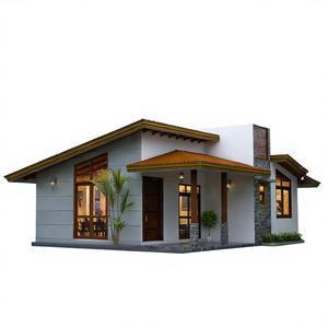 Villa modulaire en acier léger Gaiasmile, appartement moderne de luxe, construction préfabriquée, design écologique, normes AU NZ, construction rapide - Product Image 1