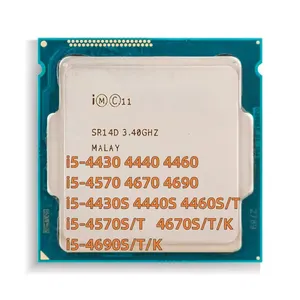 Оптовая цена процессор I5-760 13400 13400f Slbrp четырехъядерный процессор 2,8 ГГц 95 Вт Lga 1156 I5-750 игровой процессор для Intel core процессор Cpu