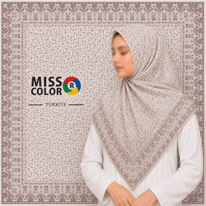Pañuelo Cuadrado de Moda Miss Color Premium de Poliéster Chiffon 140x140 cm, Estampado Digital, Suave al Tacto, Ligero, Transpirable y Antiarrugas - Product Image 5